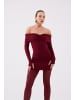 Holly Lolly Kleid in Bordeaux