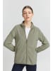 Oxmo Fleecejacke Rikka 21950031-ME Fleecejacke mit Stehkragen in Grün