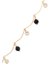 NAEMI Women Bracelet in Rose Gold Black