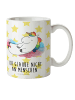 Mr. & Mrs. Panda Trinkbecher Einhorn Wolke 7 mit Spruch in Weiß
