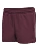 Hummel Verstellbare Taille Kurze Hose Hmlmove Damen in GRAPE WINE