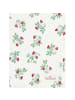 Greengate Geschirrtuch BERRY Weiß mit Erdbeeren