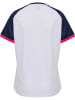 Hummel Hummel T-Shirt Hmlgraphic Damen Atmungsaktiv Schnelltrocknend in MARINE/WHITE