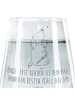 Mr. & Mrs. Panda Tumbler Hund Liebe mit Spruch in Transparent