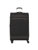D&N Travel Line 9504 4 Rollen Trolley L 76 cm mit Dehnfalte black