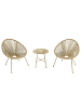 home24 Sitzgruppe Copacabana 3-teilig in Beige