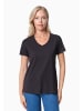 Organication T-Shirt "TESSA" in Schwarz
