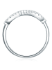 Trilani Ring Sterling Silber Zirkonia in silber