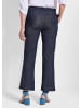 GOLDNER Schlupfhose Komfortable Denim-Hose VERA mit Stretch in marine