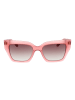 Ana Hickmann Damen Sonnenbrillen Katzenauge Rose