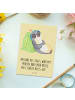 Mr. & Mrs. Panda einzelkarte Pinguin PEM mit Spruch in Gelb Pastell