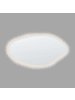 Beliani Badezimmerspiegel SOLOGNY in Silber - (W) 120 x (H) 60 x (L) 3 cm