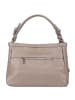 Florence Leder Schultertasche Florence Tasche grau ca. 38cm