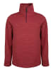 elkline Fleecepullover Rewind in red