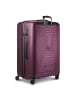 Redolz Essentials 14 4 Rollen Trolley L 77 cm mit Dehnfalte aubergine metallic