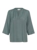 Kaffe Langarm-Bluse KAthea Regular fit in Balsam Green