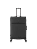 Pack Easy GoUp 4 Rollen Trolley XL 90 cm mit Dehnfalte in schwarz