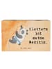 Mr. & Mrs. Panda Box Panda Klettern Design mit Spruch in Weiß