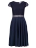 Vera Mont Abendkleid mit Spitze in Night Sky