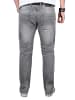 Alessandro Salvarini Jeans A. Salvarini Herren Jeans Blau Multi AS060-AS065 in Grau