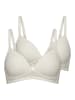 Sassa 2er Pack Soft-BH Einlage in ivory