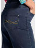 GOLDNER Kurzgröße:  Schlupfjeans Bequeme Jeanshose VERA in marine