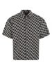 Urban Classics Short Sleeve Shirt in blacklasercheck