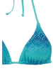 Buffalo Triangel-Bikini in blau-türkis