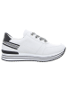 remonte Schnürschuhe in weiss/schwarz
