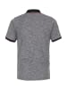CASAMODA Polo-Shirt in graues Mittelblau