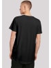 F4NT4STIC Long Cut T-Shirt Justin Bieber Purpose Album Cover in schwarz