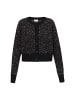 myMo Cardigan in black melange