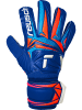 Reusch Torwarthandschuhe Attrakt Solid in 4126 sharp blu/wht/shock orng
