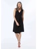 GOLDNER Kurzgröße:  Kleid in schwarz