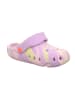 superfit Pantolette SPLASH C in Lila/Gelb