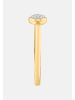 Diamant Exquis Ring aus 375 Gelbgold mit Diamant