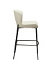 ebuy24 Barhocker Glam Beige 49 x 58 cm