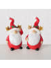 Boltze Weihnachtsfigur LUMPI in Rot, (B) 7 x (H) 10,5 x (L) 6 cm