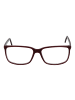 Andy Wolf Unisex Optische Fassungen Rechtwinklig Burgundisch
