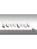 RIEDEL Glas 4er Set Champagner Weingläser Veloce 327 ml in transparent