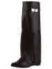 VAN HILL Keilstiefel Anna in Burgund
