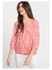 Olsen Rundhalsshirt in Blossom Red