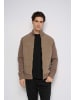 Salsa Jeans Steppjacke Strickjacke mit Steppdetails in Medium Beige