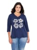 Ulla Popken Shirt in tintenblau