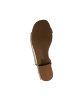 Emilie Karston Ashley Ledersandalen Grau