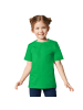 tectake Einfarbiges T-Shirt für Kinder, grün