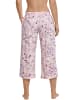 Schiesser Pyjamashorts Mix & Relax 3/4 in Rosa