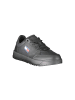 Tommy Hilfiger Schwarze Polyurethan-Sneaker