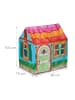 relaxdays Spielzelt "Landhaus" in Bunt - (B)96 x (H)103 x (T)75 cm