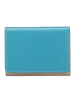 MYWALIT Medium Tri-fold Geldbörse Leder 12 cm in sardinia